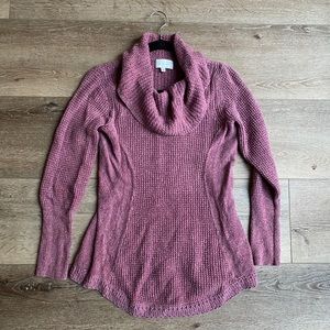 Anthropologie Angel of the North cowl sweater